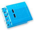 USB充電模組 (藍色)