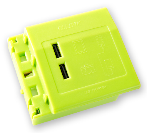 USB充电模块 (绿色)