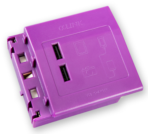 USB充电模块 (紫色)