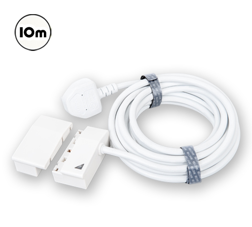 10m Power Cord (white)